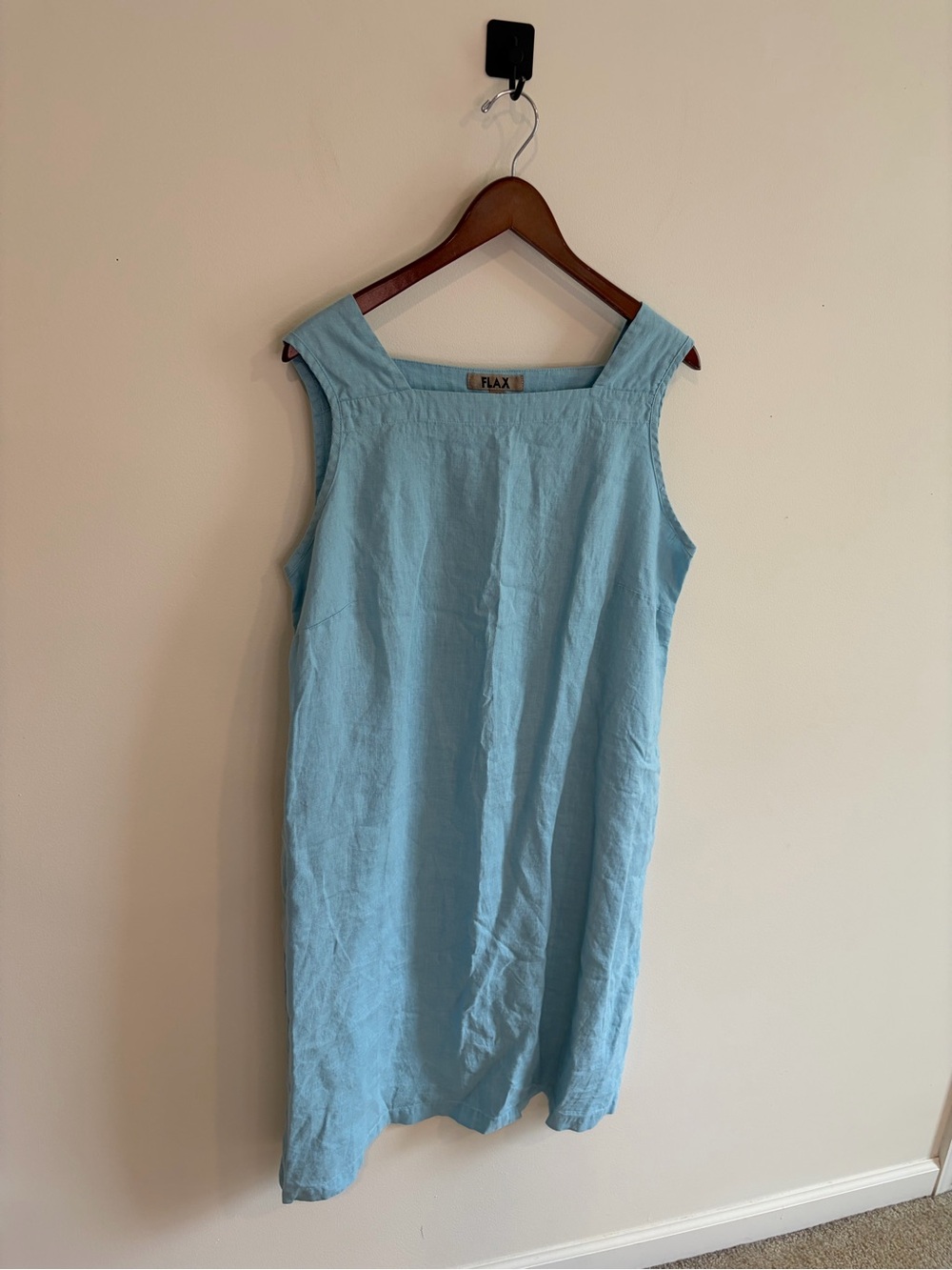 Flax 100% Linen Dress- Womens Size Medium - Picture 3 of 10